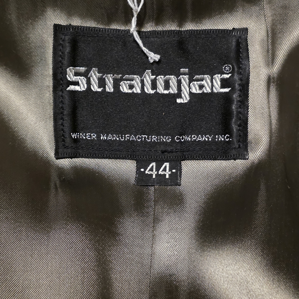 Men's Tan Leather Double-Breasted Trench Coat - Picture 6 of 10